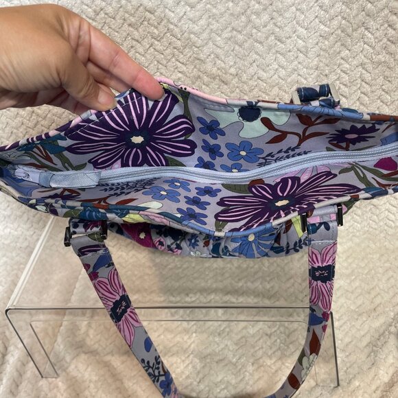 Vera Bradley Bengal Lily‎ Tote Bag & Wallet | Y2K Boho Chic Cottagecore Coquette - Picture 6 of 14